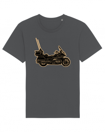 Motorcycle of gold Anthracite
