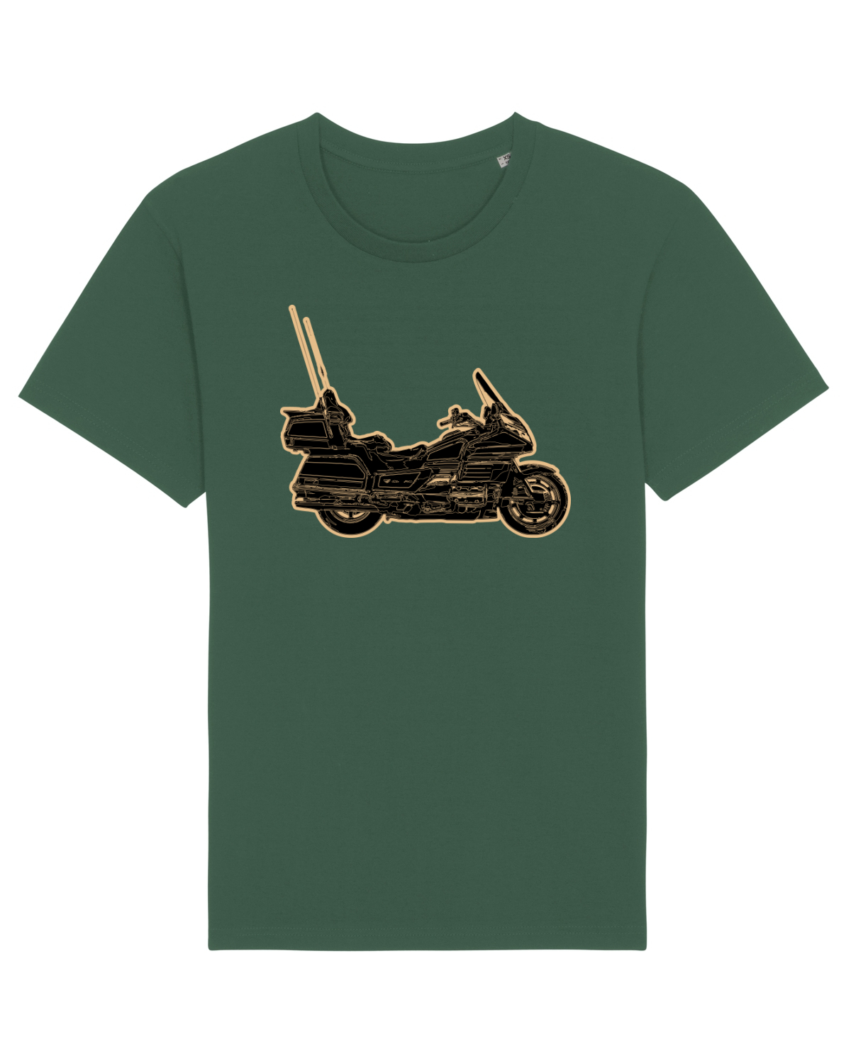 Tricou mânecă scurtă Unisex Rocker Bottle Green