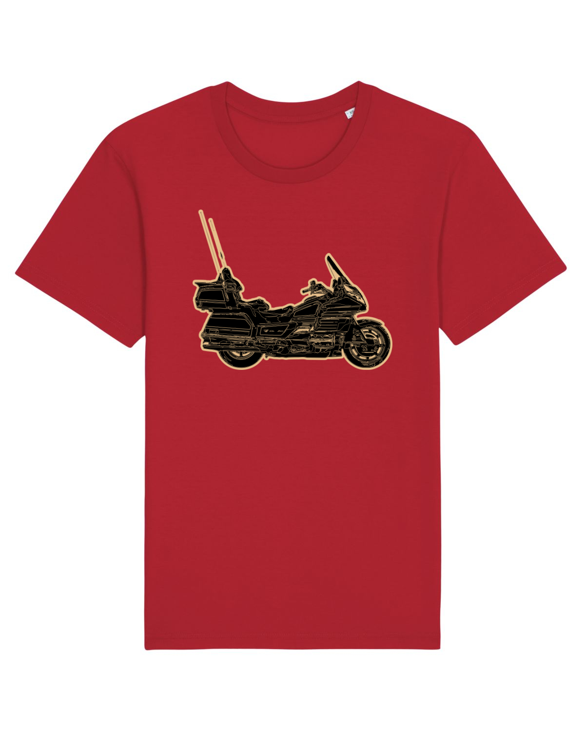 Tricou mânecă scurtă Unisex Rocker Red