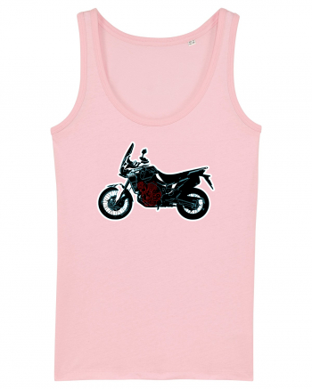 Adventure motorcycles are fun Africa Twin Cotton Pink