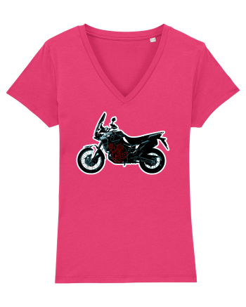 Adventure motorcycles are fun Africa Twin Raspberry