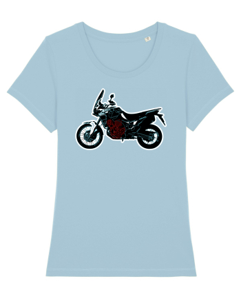 Adventure motorcycles are fun Africa Twin Sky Blue