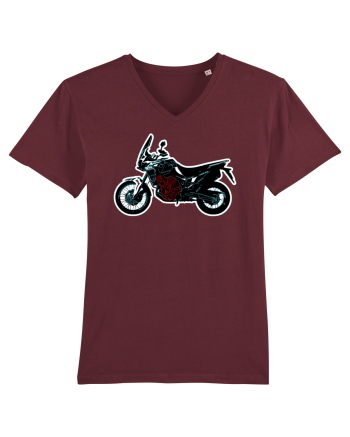 Adventure motorcycles are fun Africa Twin Burgundy