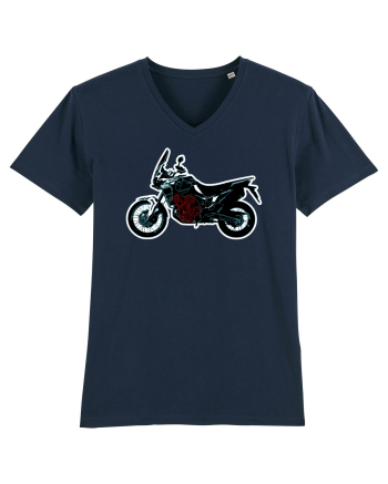Adventure motorcycles are fun Africa Twin French Navy
