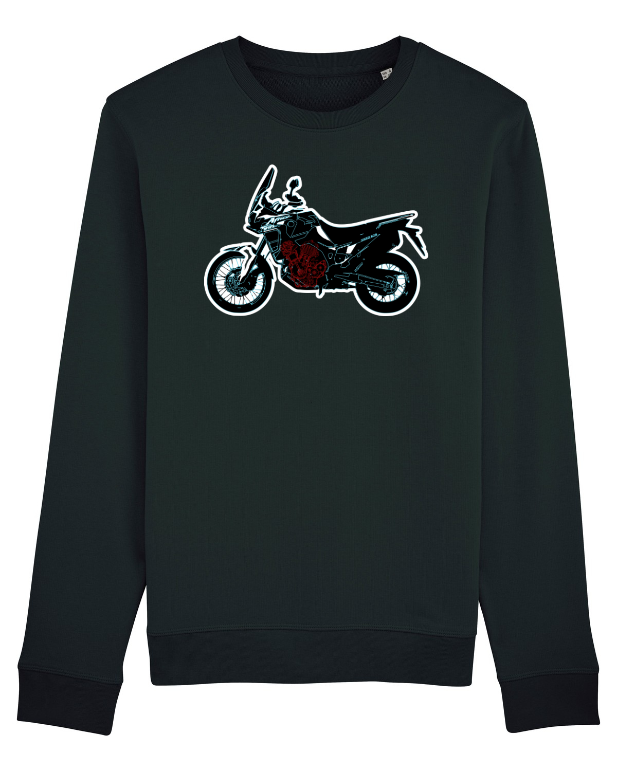 Bluză mânecă lungă Unisex Rise Black