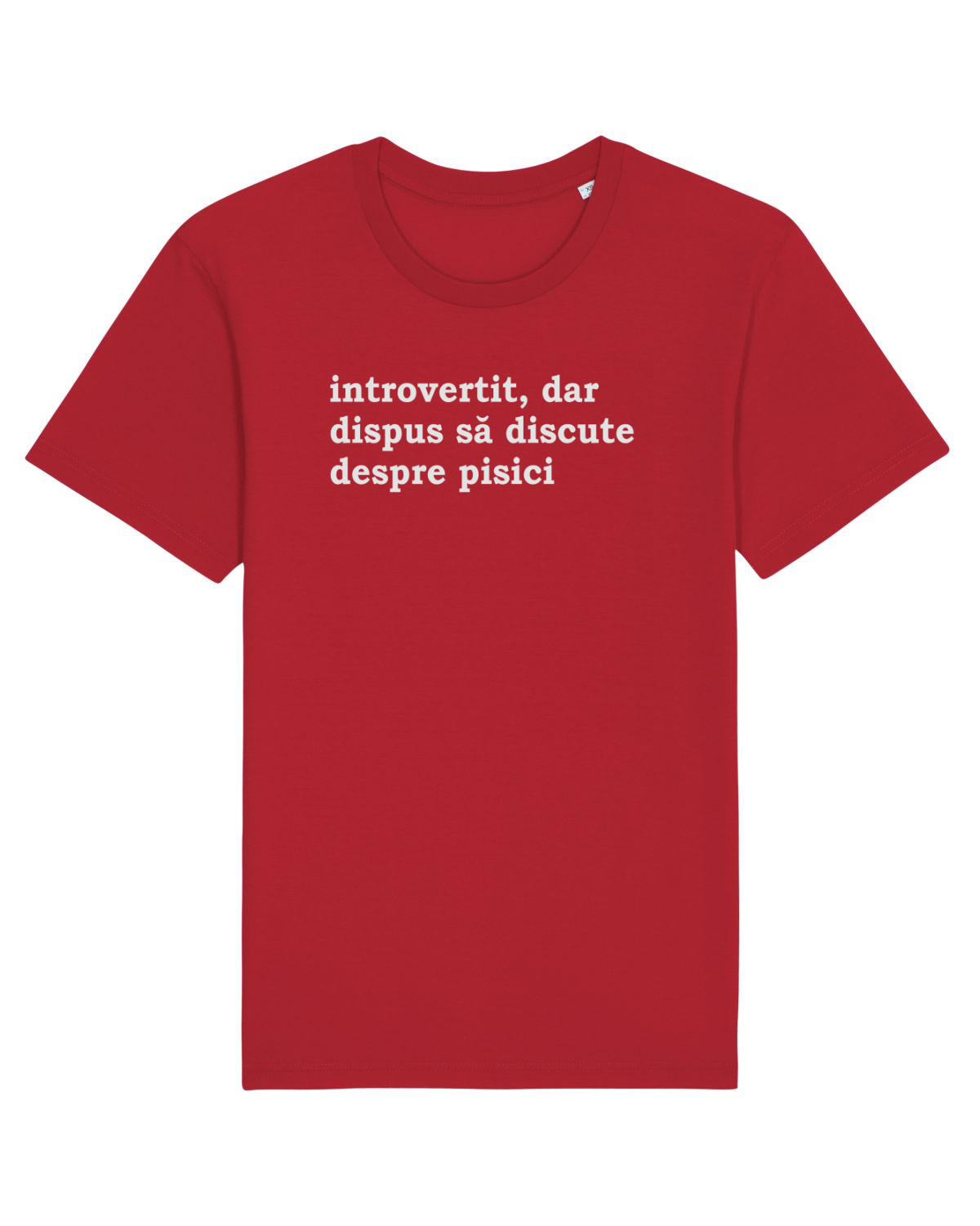 Tricou mânecă scurtă Unisex Rocker Red