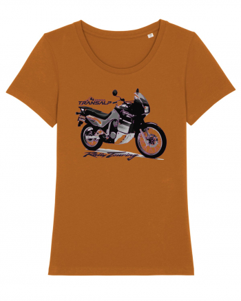 Adventure motorcycles are fun Transalp 600 Roasted Orange
