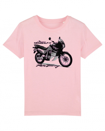Adventure motorcycles are fun Transalp 600 Cotton Pink