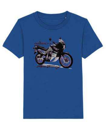 Adventure motorcycles are fun Transalp 600 Majorelle Blue