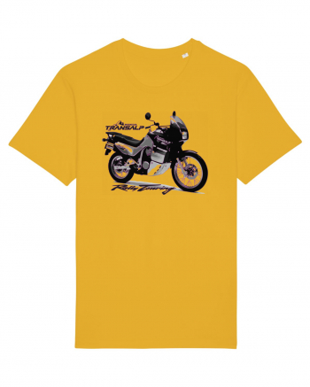 Adventure motorcycles are fun Transalp 600 Spectra Yellow