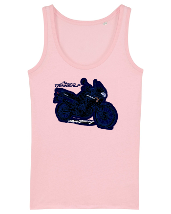 Adventure motorcycles are fun Transalp 650 Cotton Pink