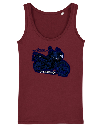 Adventure motorcycles are fun Transalp 650 Burgundy