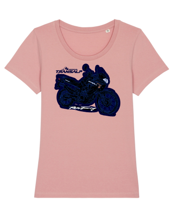 Adventure motorcycles are fun Transalp 650 Canyon Pink
