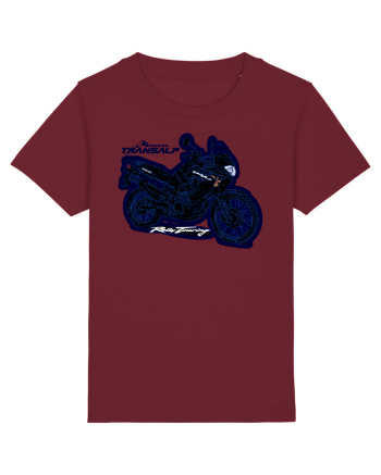 Adventure motorcycles are fun Transalp 650 Burgundy