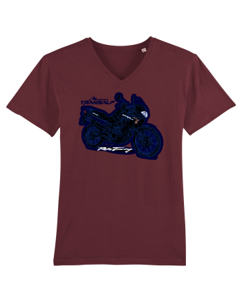 Adventure motorcycles are fun Transalp 650 Burgundy