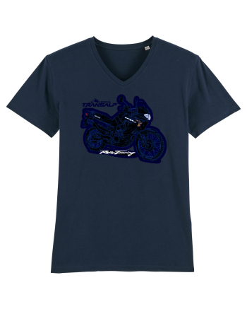 Adventure motorcycles are fun Transalp 650 French Navy