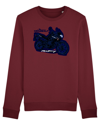 Adventure motorcycles are fun Transalp 650 Burgundy