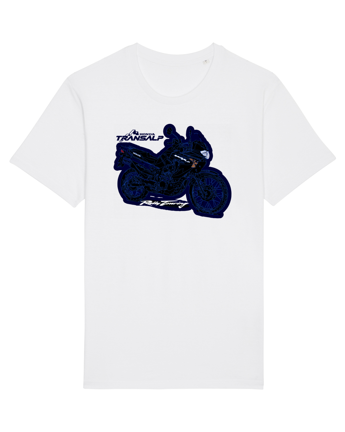 Tricou mânecă scurtă Unisex Rocker White