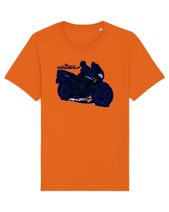 Adventure motorcycles are fun Transalp 650 Bright Orange