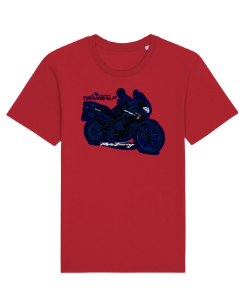 Adventure motorcycles are fun Transalp 650 Red