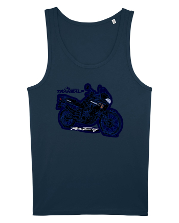 Adventure motorcycles are fun Transalp 650 Navy
