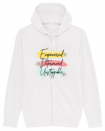 Empowered Determined Unstoppable Hanorac cu fermoar Unisex Connector