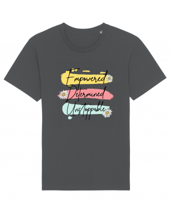 Empowered Determined Unstoppable Anthracite
