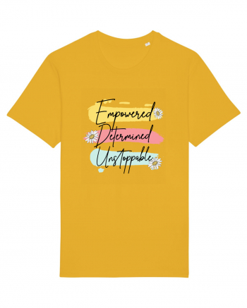 Empowered Determined Unstoppable Spectra Yellow