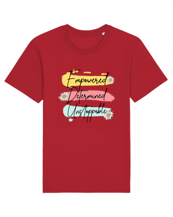 Empowered Determined Unstoppable Red
