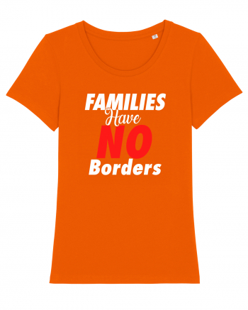 Families have no borders Bright Orange