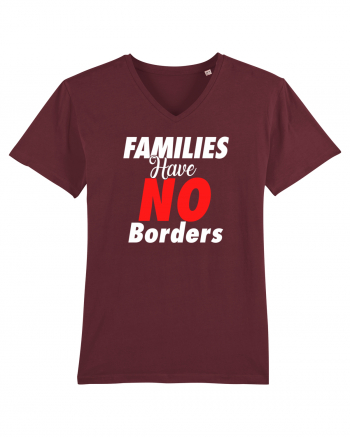 Families have no borders Burgundy