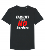 Families have no borders Tricou mânecă scurtă guler larg Bărbat Skater