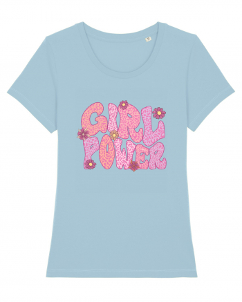 Girl Power Sky Blue