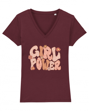 Girl Power Burgundy