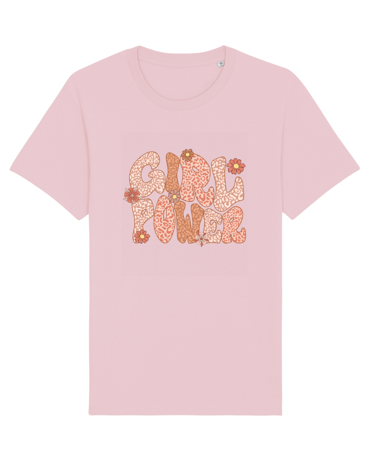 Tricou mânecă scurtă Unisex Rocker Cotton Pink