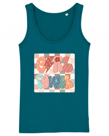 Girl Power Retro Style Ocean Depth