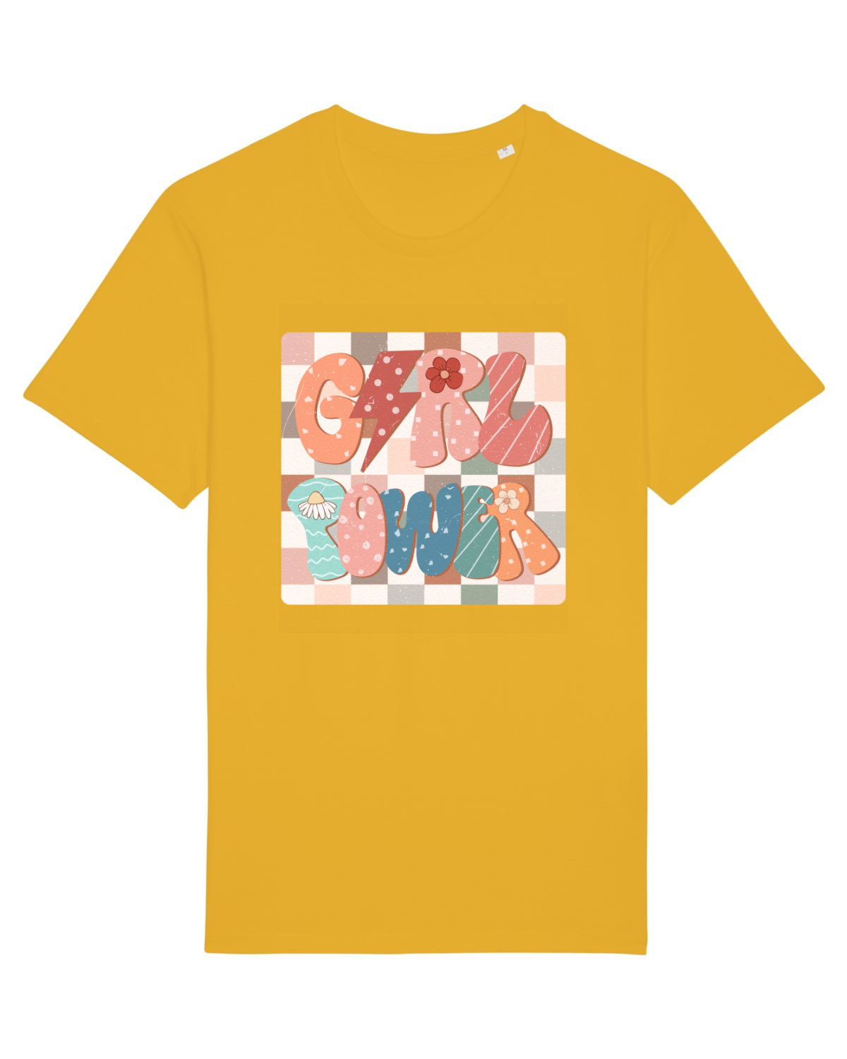 Tricou mânecă scurtă Unisex Rocker Spectra Yellow