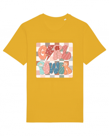 Girl Power Retro Style Spectra Yellow