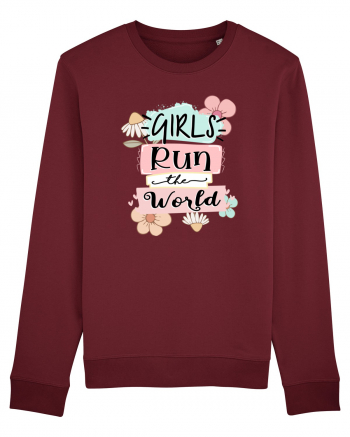 Girls Run the World Burgundy