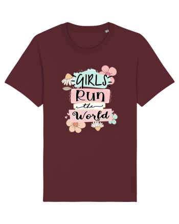 Girls Run the World Burgundy