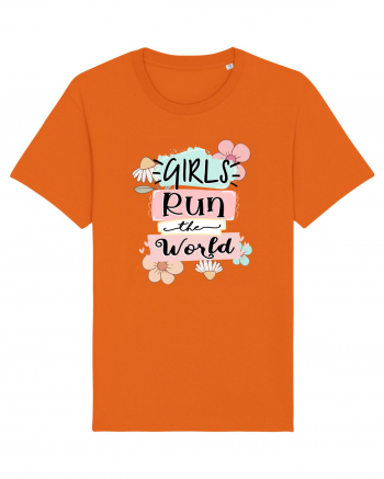 Girls Run the World Bright Orange