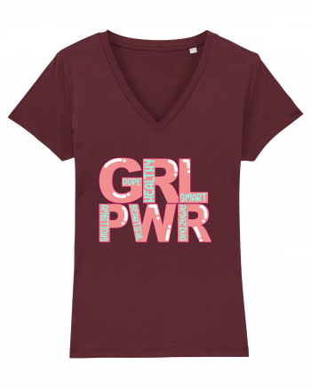 GRL PWR Burgundy