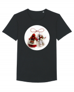 Martisor uploaded by author Tricou mânecă scurtă guler larg Bărbat Skater