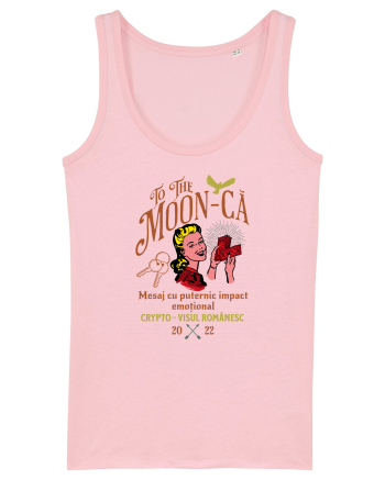 Crypto To The Moon-ca. Mesaj cu puternic impact emotional Cotton Pink