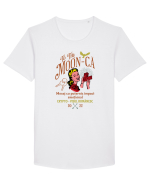 Crypto To The Moon-ca. Mesaj cu puternic impact emotional Tricou mânecă scurtă guler larg Bărbat Skater