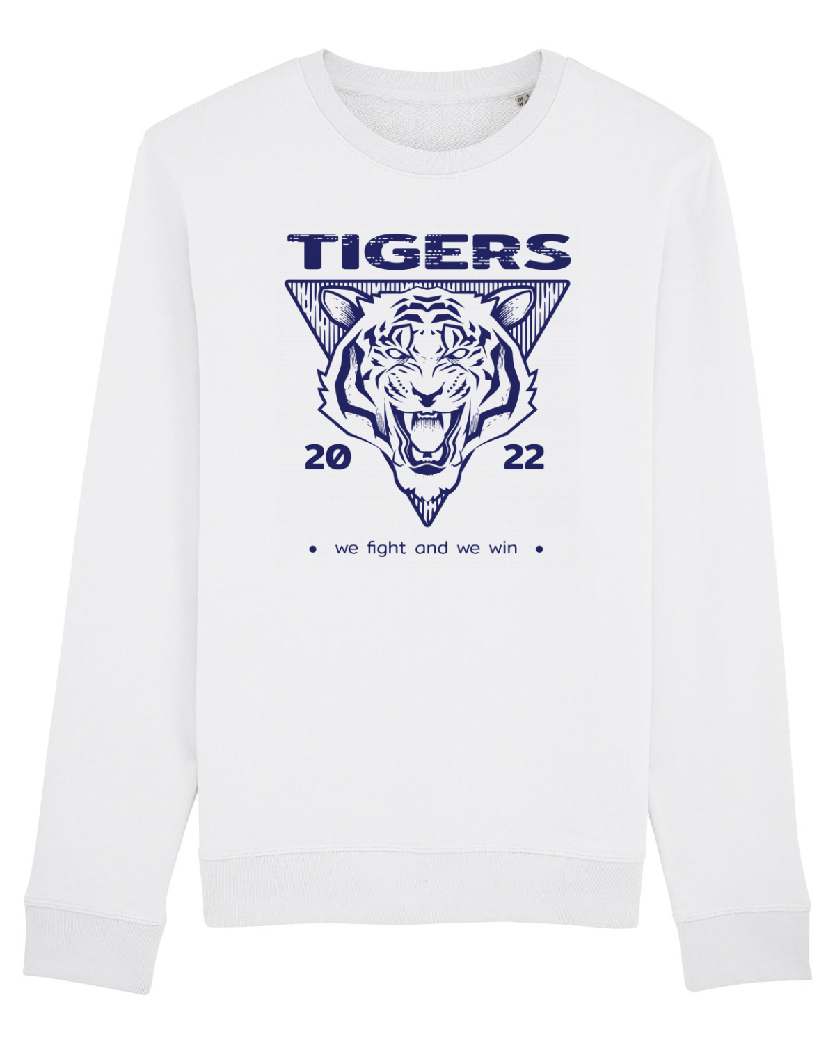 Bluză mânecă lungă Unisex Rise White