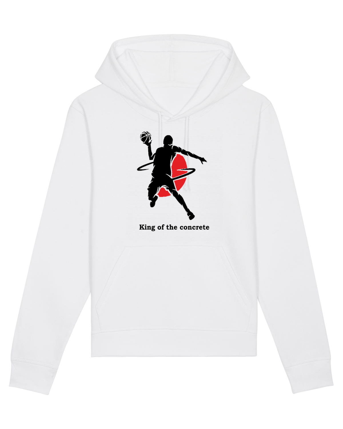 Hanorac Unisex Drummer White