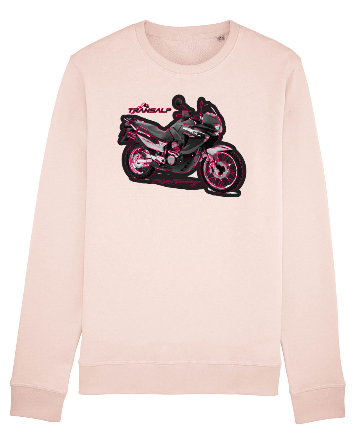 Bluză mânecă lungă Unisex Rise Candy Pink
