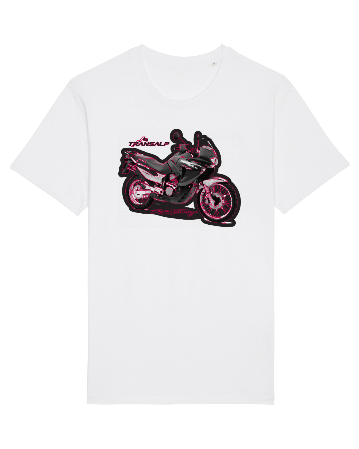 Tricou mânecă scurtă Unisex Rocker White