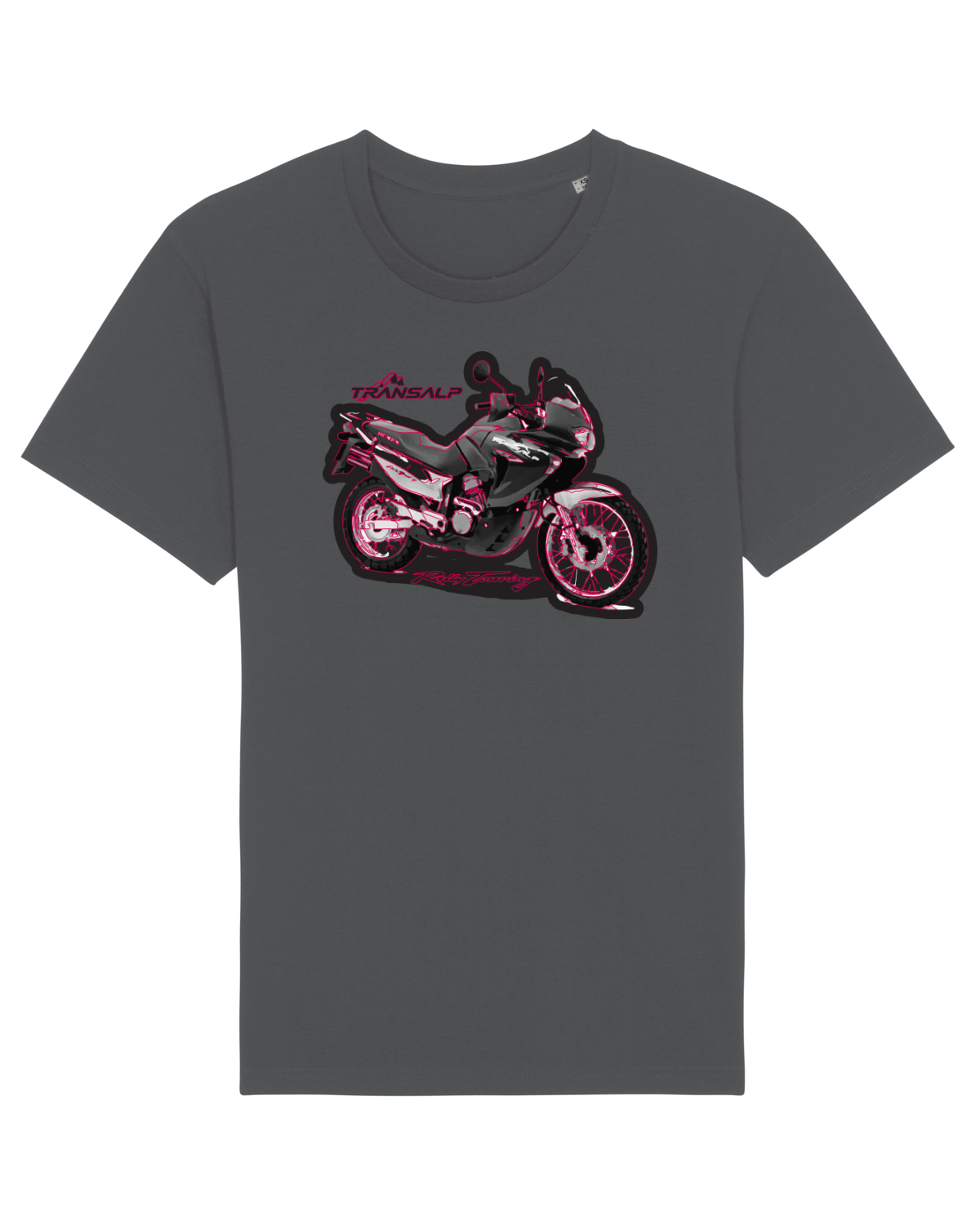 Tricou mânecă scurtă Unisex Rocker Anthracite